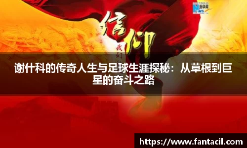 谢什科的传奇人生与足球生涯探秘：从草根到巨星的奋斗之路
