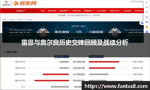 雷恩与奥尔良历史交锋回顾及战绩分析